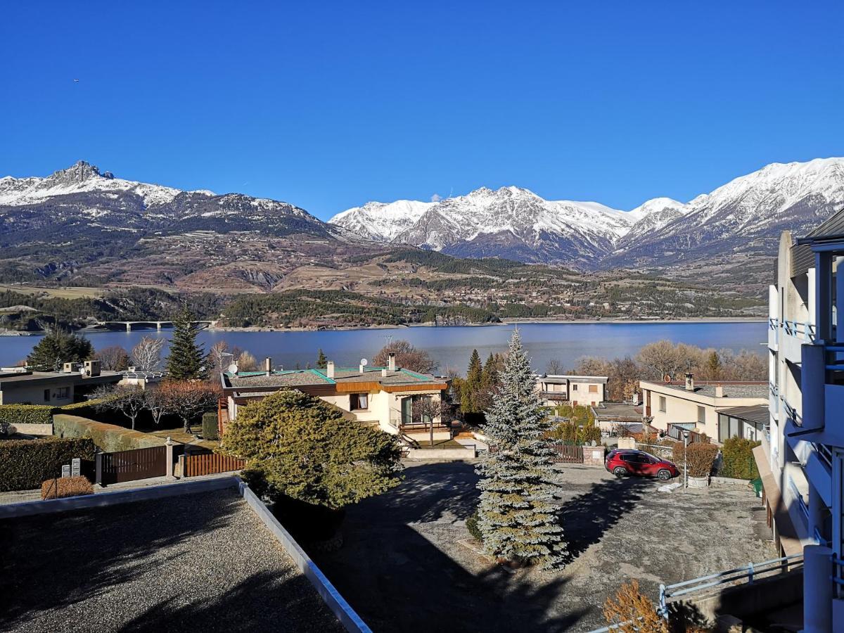 Studio Vue Sur Lac Et Montagne Савин Экстерьер фото